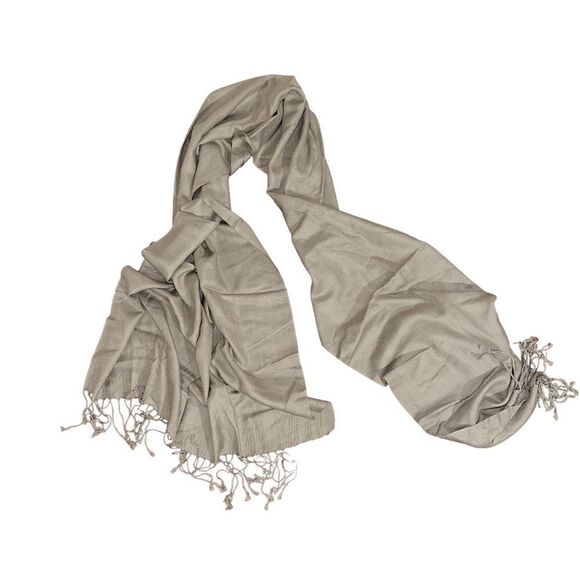 Very nice unisex grey super warm and soft scarf - Picture 2 of 2